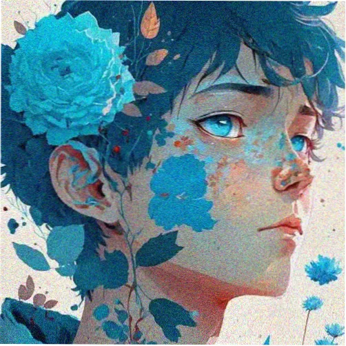 虚构受访者结构喜剧类作者的插画头像